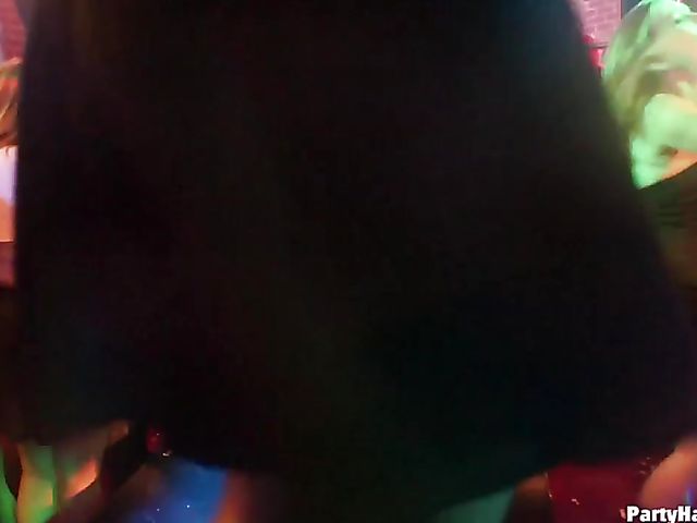 The best drunk orgy ever in the club