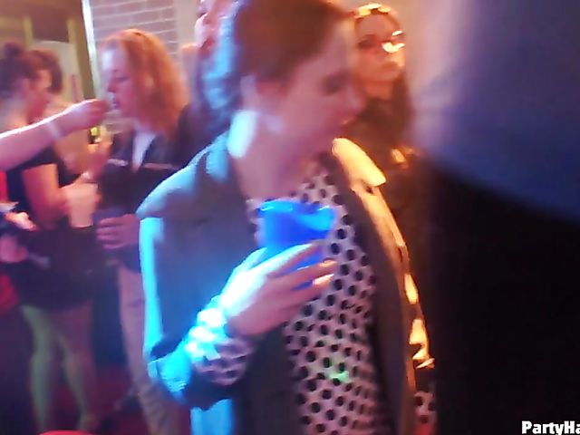 The best drunk orgy ever in the club