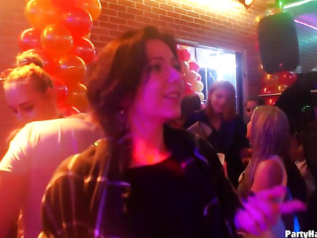 The best drunk orgy ever in the club