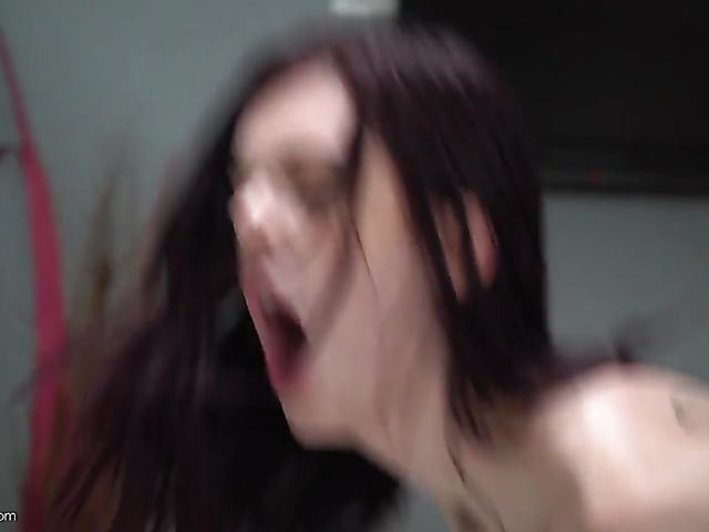 Bathroom sex with wet teen Audrey Grace