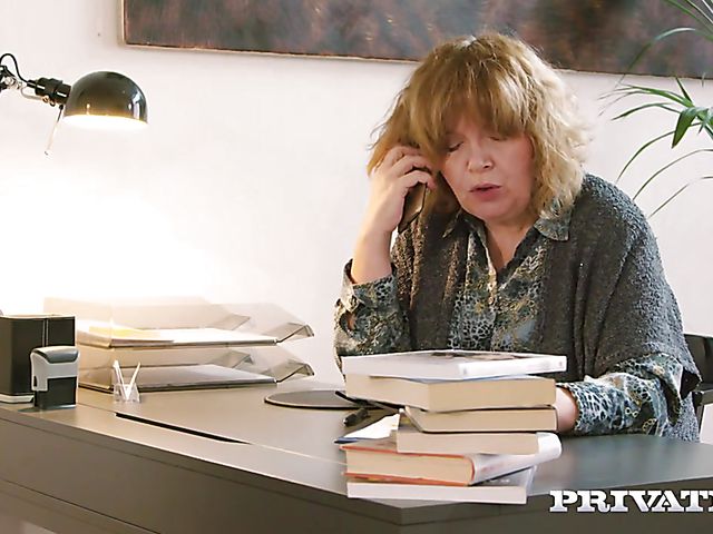 Double penetration in the bar with blonde haired MILF Britany Bardot