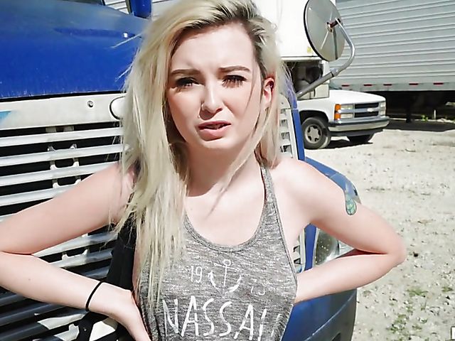 Lexi Lore - Braces blowjob and sex with a truck driver