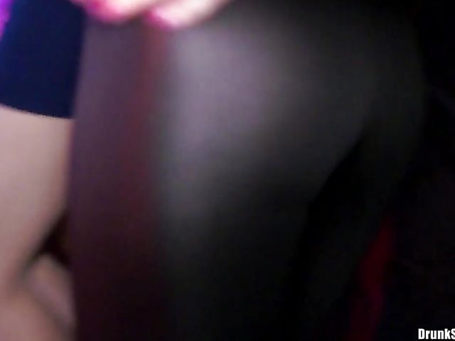 Clothed fucking in the club with drunk sluts