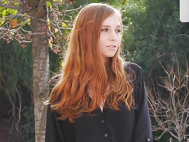 Public pussy and titties flashing with naughty Eva