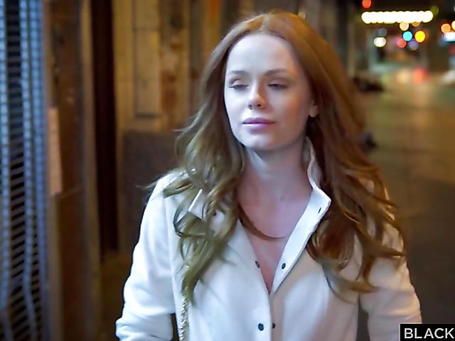 Redhead Ella Hughes loves that huge black cock