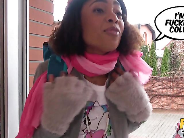 Interracial threesome in a hostel with Luna Corazon and Rachel Adjani