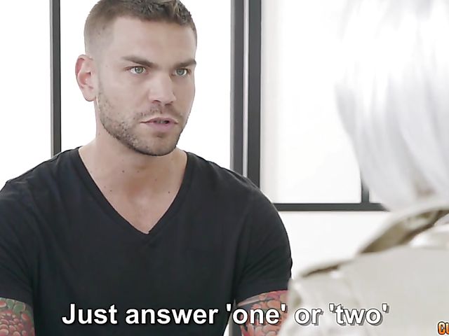 Spanish skinny blonde Apolonia Lapiedra gets her pussy tested