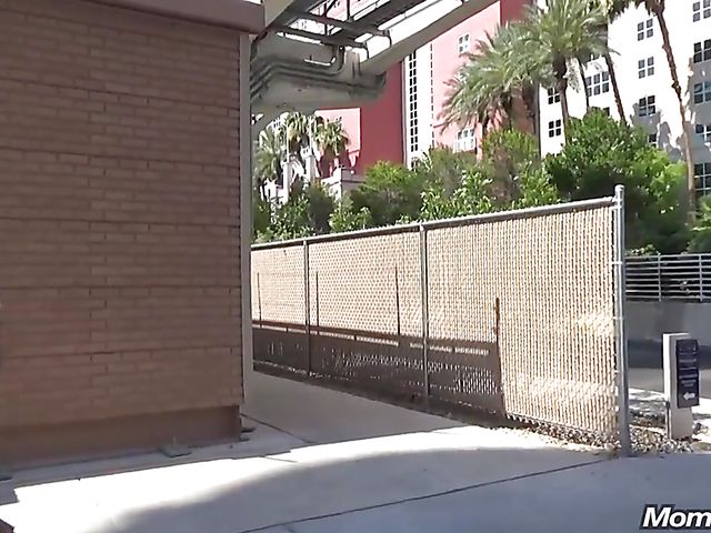 Fitness MILF flashing in public and banging at home