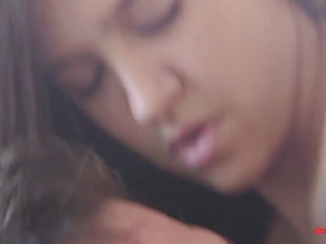 Cute teen babysitter Caroline Ray gets down and dirty