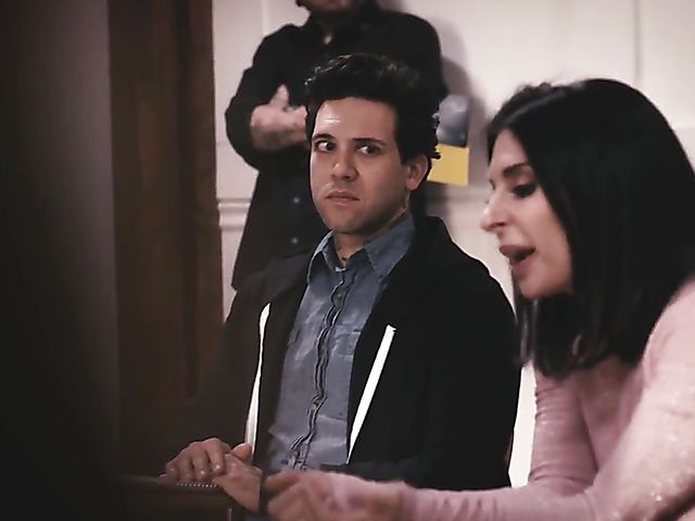 Kenzie Reeves and Joanna Angel have wild sex with a tattooed guy