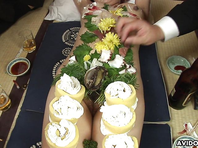 Japanese food fetish with Asuka Ayanami