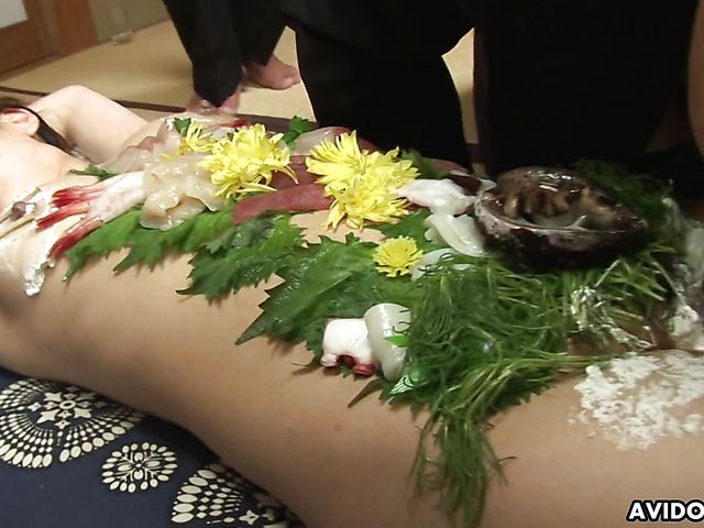 Japanese food fetish with Asuka Ayanami