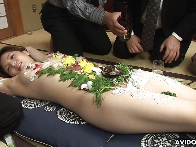 Japanese food fetish with Asuka Ayanami