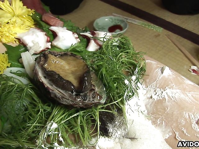 Japanese food fetish with Asuka Ayanami