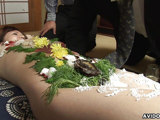 Japanese food fetish with Asuka Ayanami