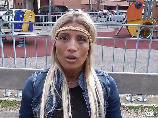 Exotic Shana's first double vaginal and anal