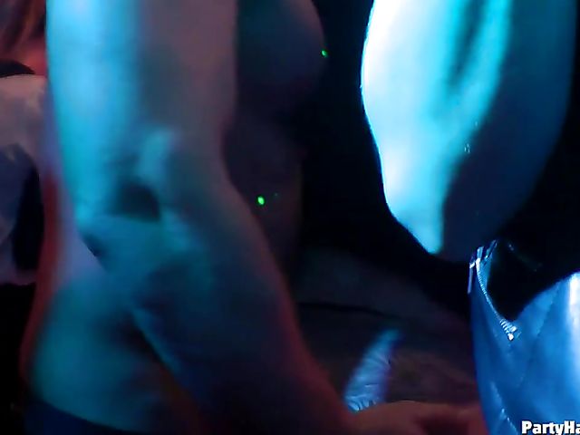 Drunk girls going wild in the nightclub