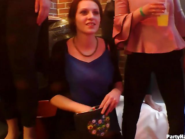 Drunk girls going wild in the nightclub