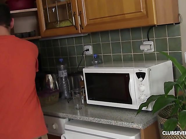 Curvy teen gets banged by a horny boy