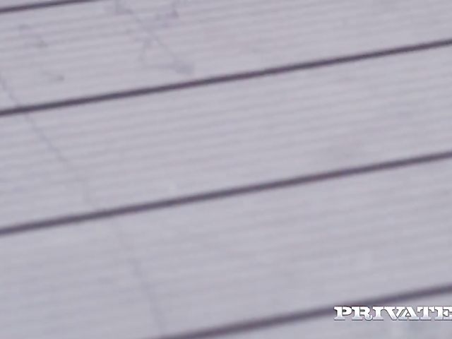 Busty anal lover Angel Wicky gets screwed in the backyard