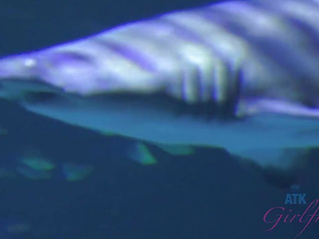 Alex Blake shows her pretty psst to her lucky BF