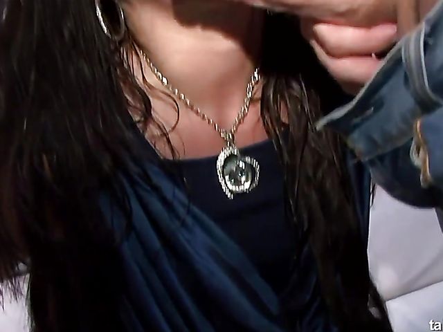 Hardcore party in the club with slutty babes