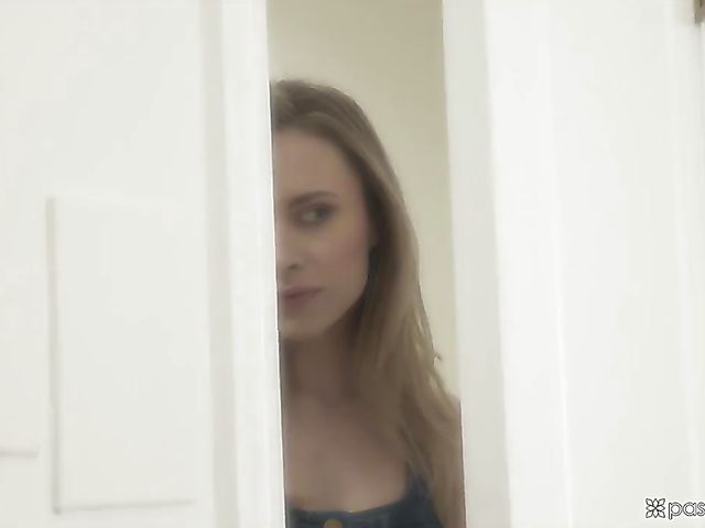 Bathroom sex with good looking girl Anya Olsen 