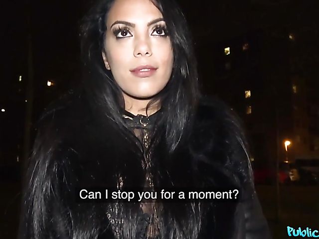 Busty latina Katrina Moreno gets talked into fucking