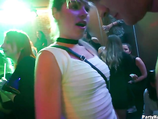 One more sex party in the club with horny women out of control