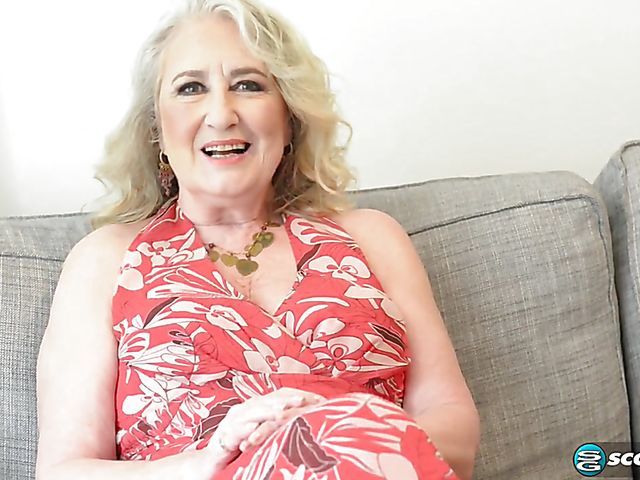 60 plus blonde Blair Angeles gets fucked good