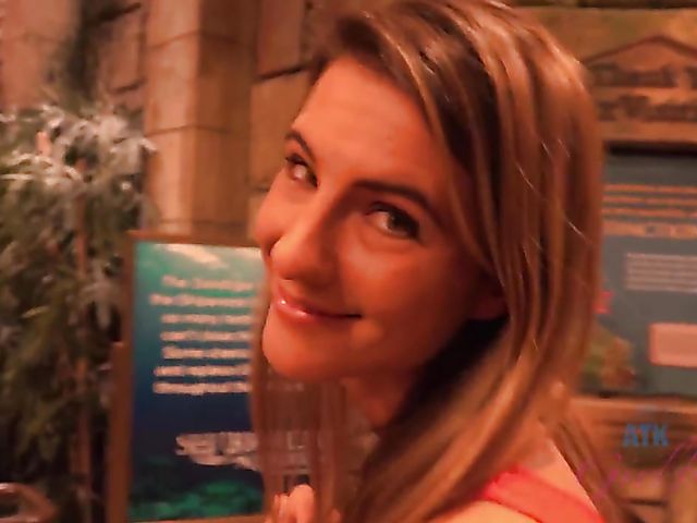 Skinny GF Tara Ashley gets her tight pussy fingered in the evening