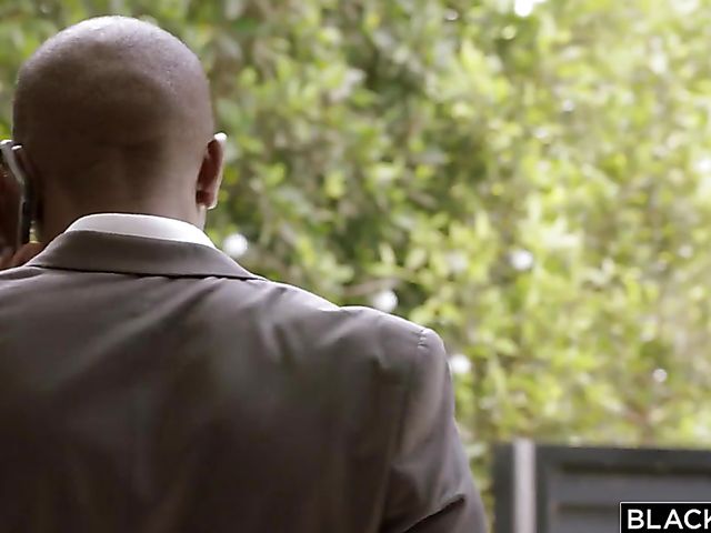 Big boobed Nicole Aniston takes two black cocks 