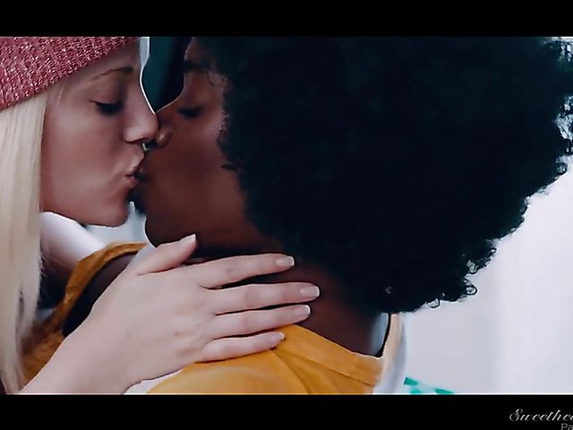 Black and white lesbians Charlotte Stokely and Ana Foxxx