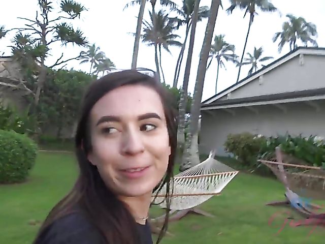 A sexy adventure with his teen girlfriend Ariel 