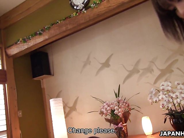 Bunch of Asian sluts sucking and fucking in a group fuck