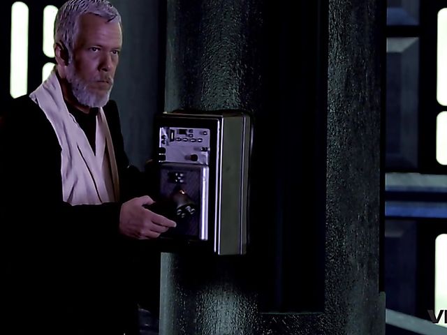 Vivid Parody - 2 Storm Troopers enjoy some Wookie dick