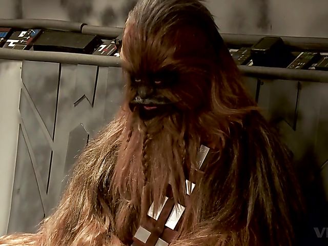 Vivid Parody - 2 Storm Troopers enjoy some Wookie dick