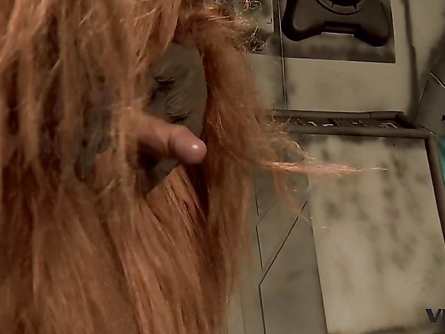 Vivid Parody - 2 Storm Troopers enjoy some Wookie dick