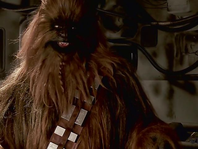 Vivid Parody - 2 Storm Troopers enjoy some Wookie dick