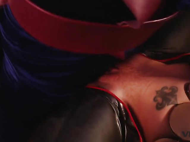 Vivid Parody - Hawk aims his cock at Widow’s hot pussy