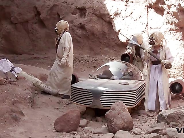 Vivid Parody - Old Ben uses the sexual force with a hot slave girl