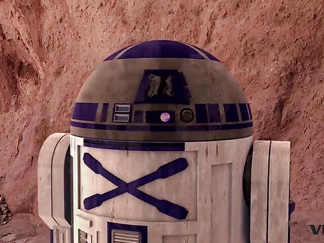 Vivid Parody - Old Ben uses the sexual force with a hot slave girl