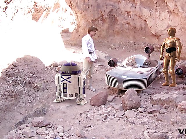 Vivid Parody - Old Ben uses the sexual force with a hot slave girl