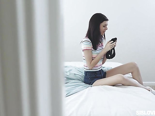 Fucking Audrey Grace's young pussy POV