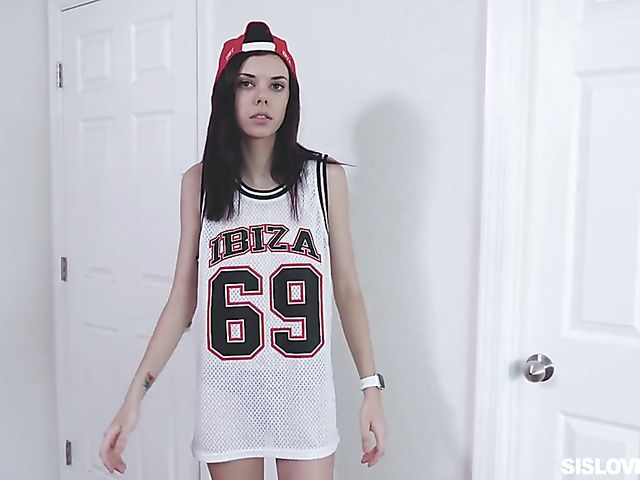 Fucking Audrey Grace's young pussy POV