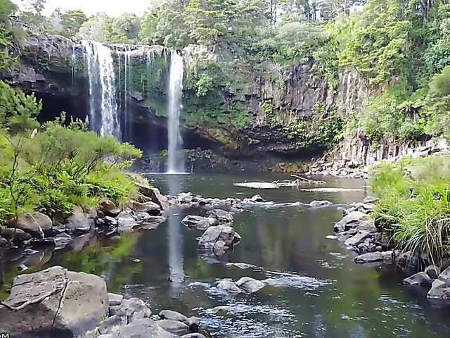 Super cute Gina Valentina posing nude in nature