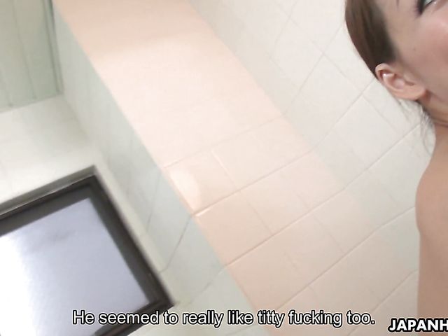 Fucking in the shower as she gets wet in all kinds of ways