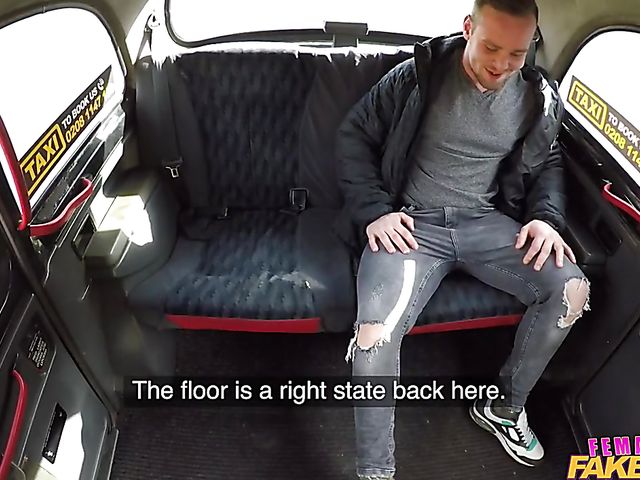 Backseat shagging in a taxi with hot MILF Kathy Anderson 