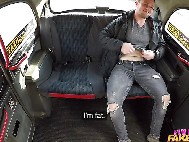 Backseat shagging in a taxi with hot MILF Kathy Anderson 