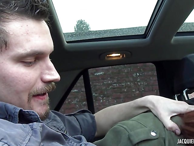 Redhead DP lover Cindy gets tag teamed in bed